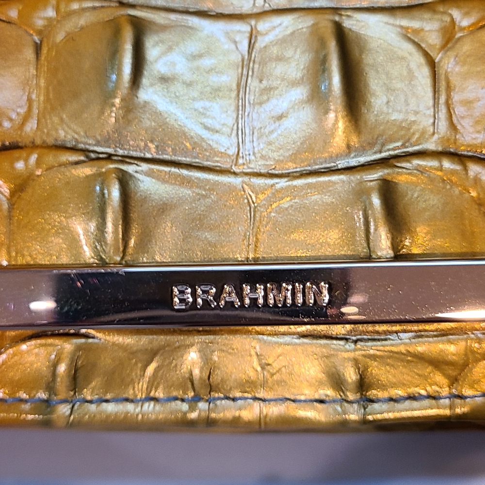 Brahmin NWT Large Duxbury Bermuda Ombre Melbourne SET W Ady Wallet NWT - Picture 5 of 16